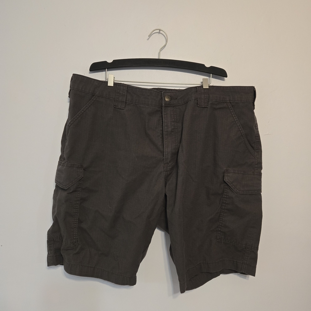 Noble Outfitter Men's Charcoal Cargo Shorts, 10 inseam